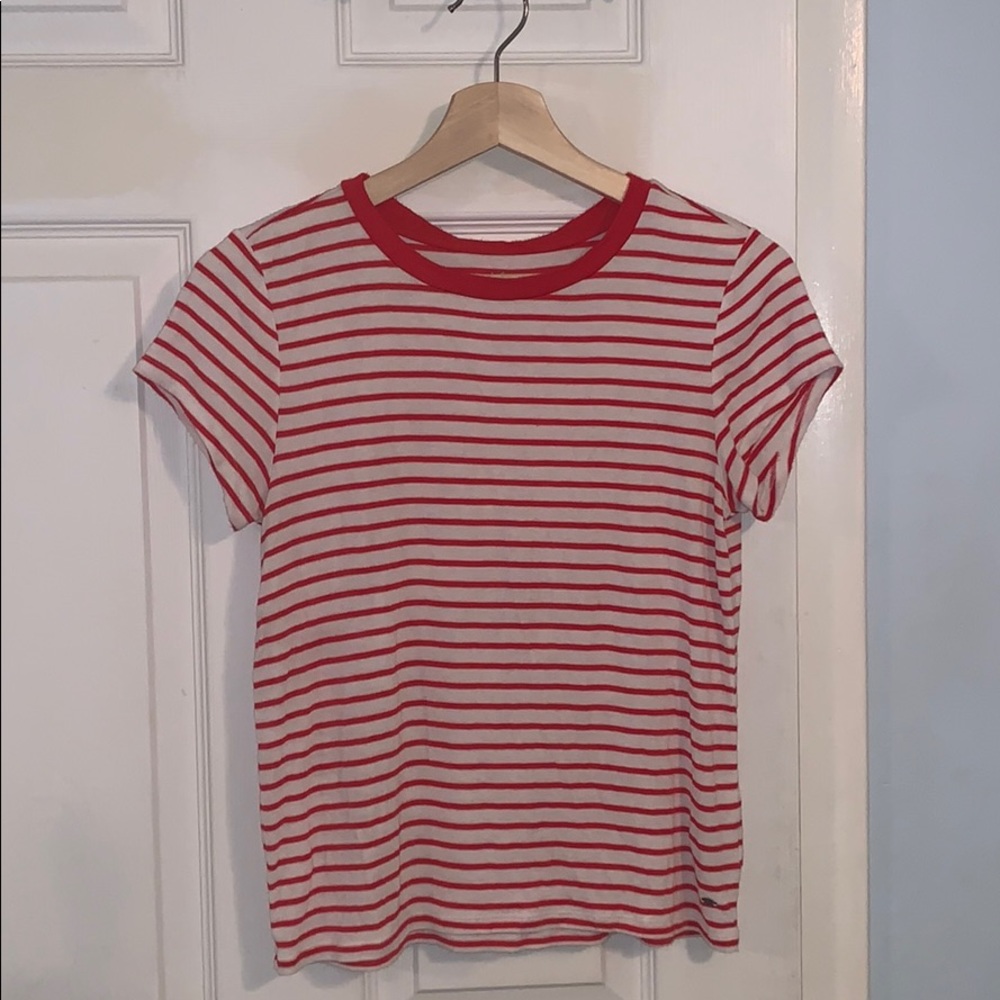 Soft and sexy striped tee